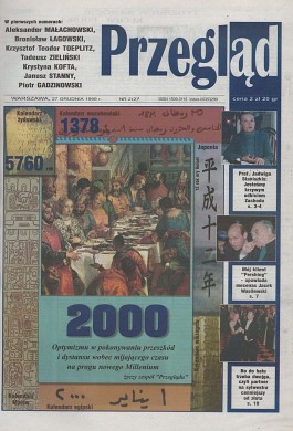 Okładka Tygodnika Przegląd 2/2000