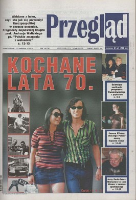 Okładka Tygodnika Przegląd 16/2000