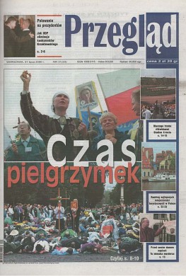 Okładka Tygodnika Przegląd 31/2000