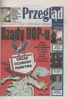 Okładka Tygodnika Przegląd 32/2000