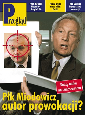 Okładka Tygodnika Przegląd 34/2005