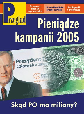 Okładka Tygodnika Przegląd 36/2005