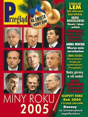Okładka Tygodnika Przegląd 51-52/2005