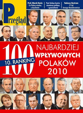 Okładka Tygodnika Przegląd 4/2010