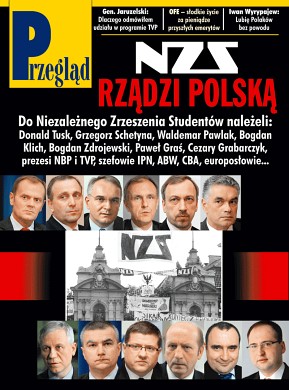 Okładka Tygodnika Przegląd 5/2010
