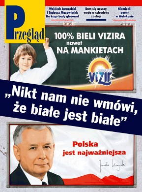 Okładka Tygodnika Przegląd 24/2010