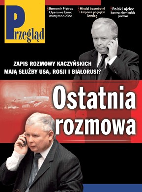 Okładka Tygodnika Przegląd 22/2011