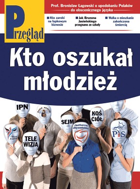 Okładka Tygodnika Przegląd 38/2011