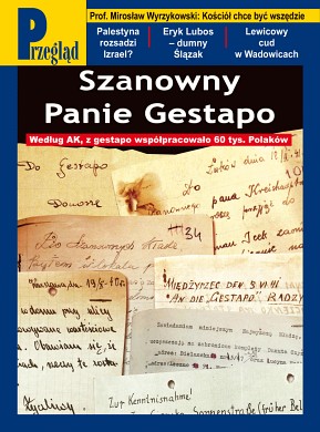 Okładka Tygodnika Przegląd 50/2014