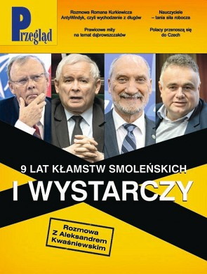 Okładka Tygodnika Przegląd 15/2019