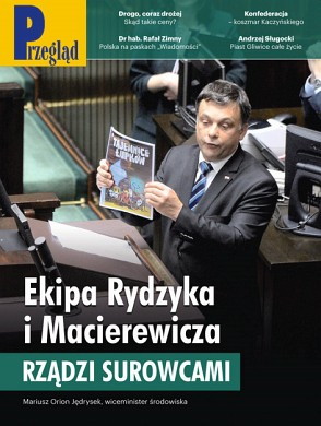 Okładka Tygodnika Przegląd 22/2019