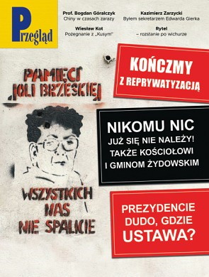 Okładka Tygodnika Przegląd 10/2020