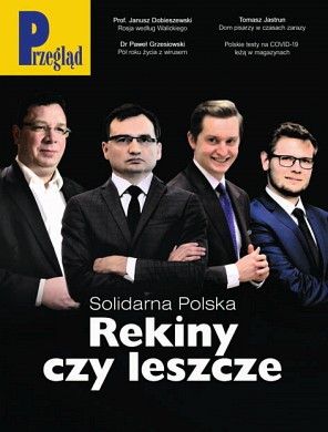 Okładka Tygodnika Przegląd 38/2020