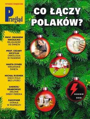 Okładka Tygodnika Przegląd 52/2020