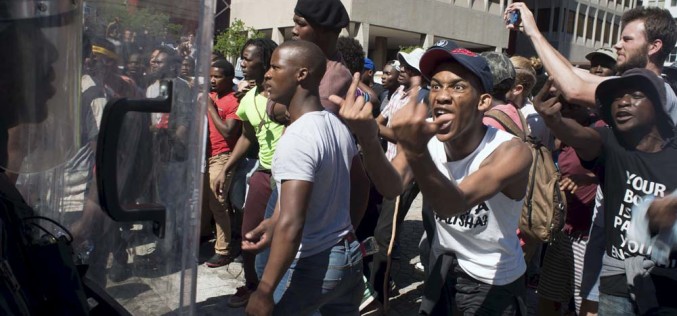 Afrykański przylądek protestu