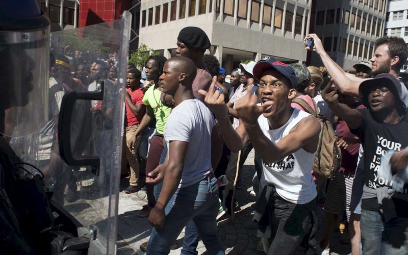Afrykański przylądek protestu