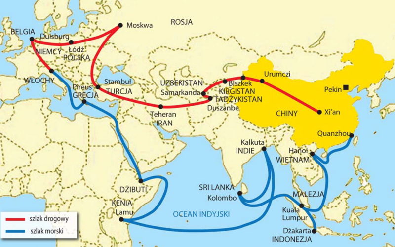 Muru nie ma, jest Jedwabny Szlak