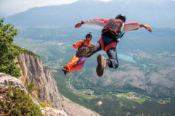 Swobodne spadanie  w Lauterbrunnen