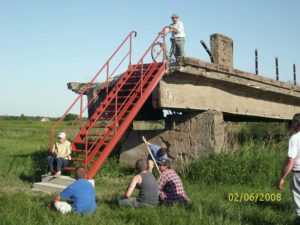 Juz po robocie, mozna przechodzic. fot. z archiwum Daniela Zolotenki