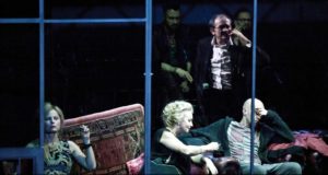 „Wycinka Holzfällen” Thomasa Bernharda w reżyserii Krystiana Lupy