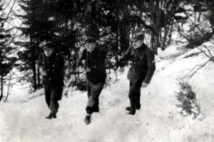 Józef Kuraś "Ogień" z towarzyszami