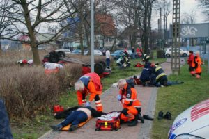 Wypadek spowodowany przez pijanego kierowcę