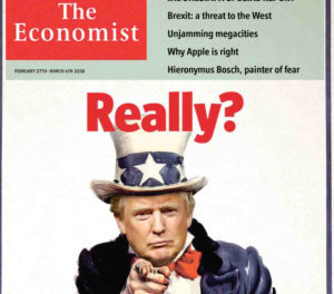 Okładka z D. Trumpem