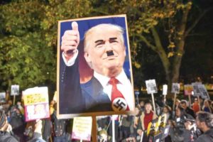 Protest przeciwko Trumpa