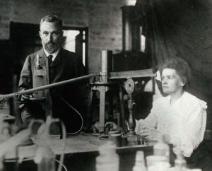 Piotr Curie i Maria Skłodowska-Curie