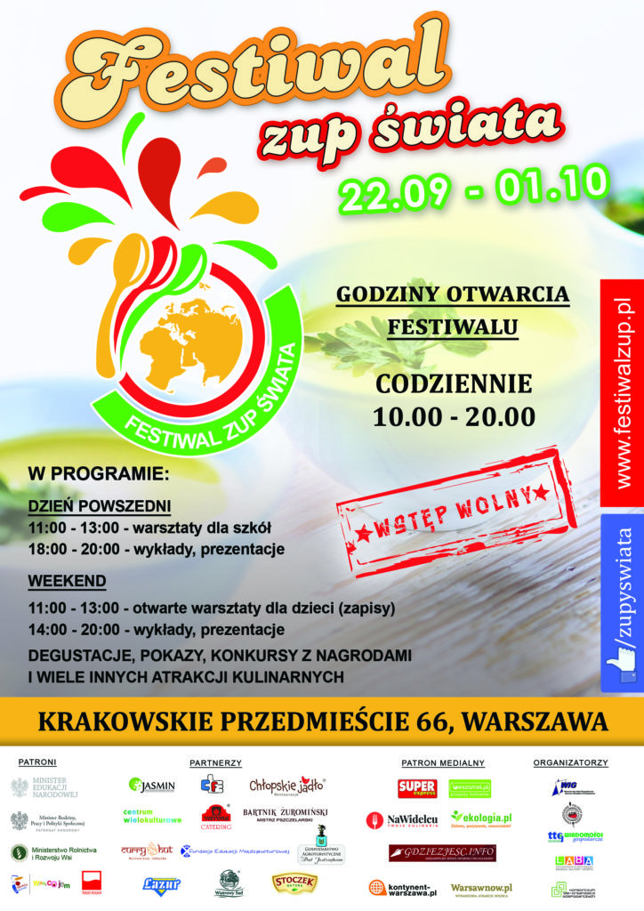 Plakat Festiwalu Zup Świata
