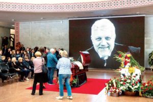 Kijów żegna zabitego dziennikarza Pawła Szeremeta