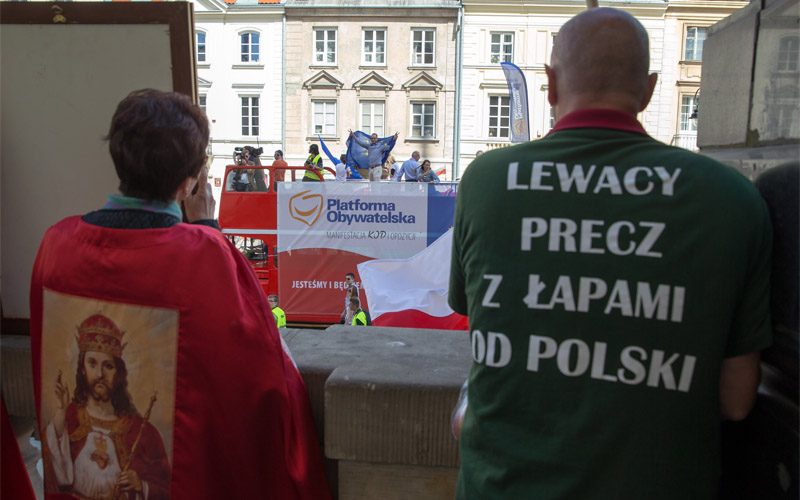 Prawica wymachuje lewacką maczugą