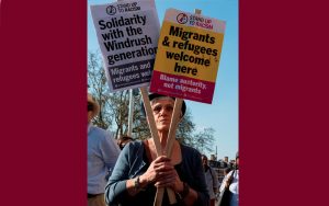 Wielka Brytania, protest przeciw „polityce wrogiego środowiska” dla imigrantów