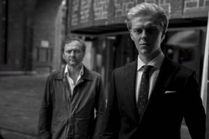 Andrzej Chyra i Jakub Gierszał w filmie "Pomiędzy słowami"