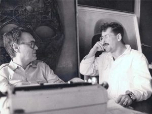 Zdzisław Beksiński i Piotr Dmochowski