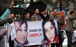 Protest ws. Aafii Siddiqui