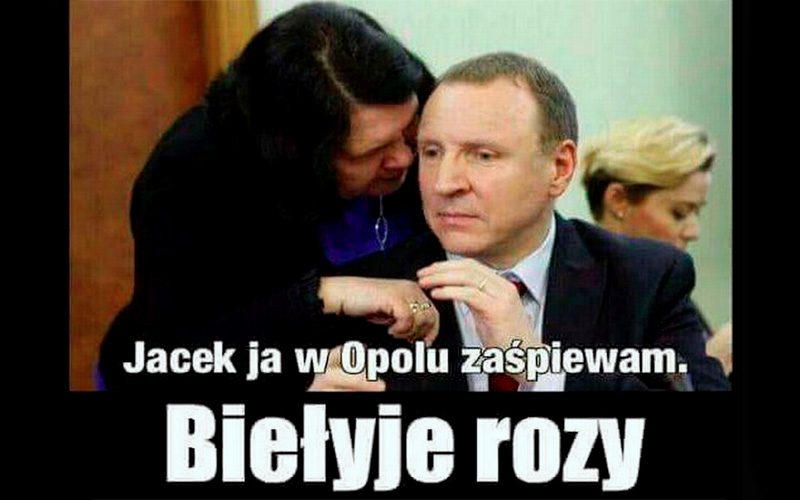 Dwa bukiety dla Sobeckiej