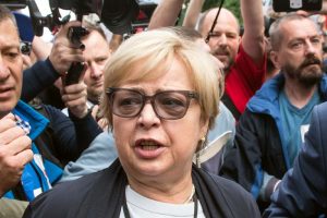 Kolejny protest przed Sądem Najwyższym w Warszawie