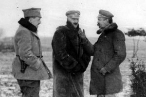 Józef Piłsudski i Ignacy Daszyński