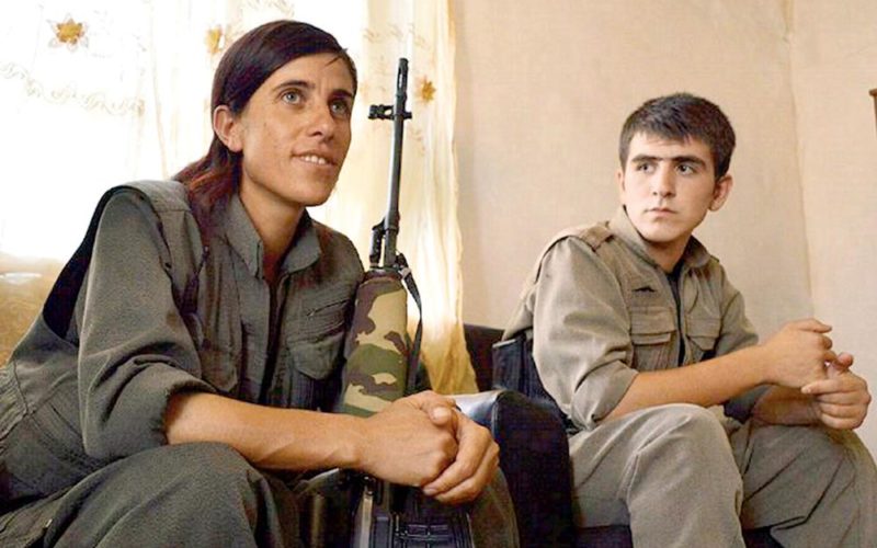 Kurdyjki walczą