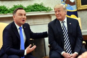 Andrzej Duda i Donald Trump