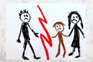 Dziecięcy rysunek rozwodu