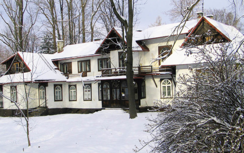 Drogi widok na Tatry