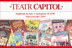 Teatr Capitol nominowany w plebiscycie Warszawiaki 2019!