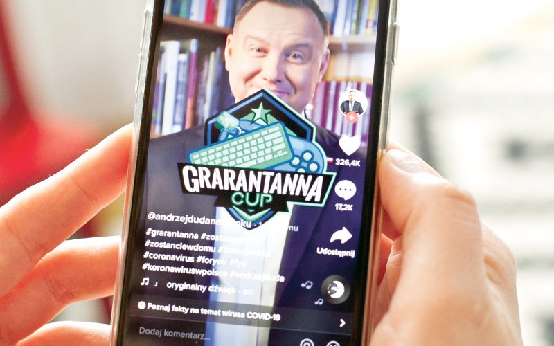 Tu prezydent, jestem na TikToku?