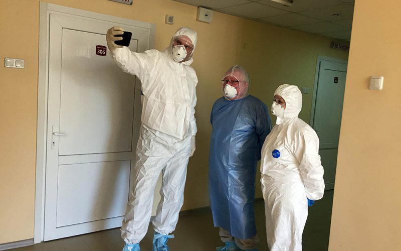 Ukraina – maski włóż!