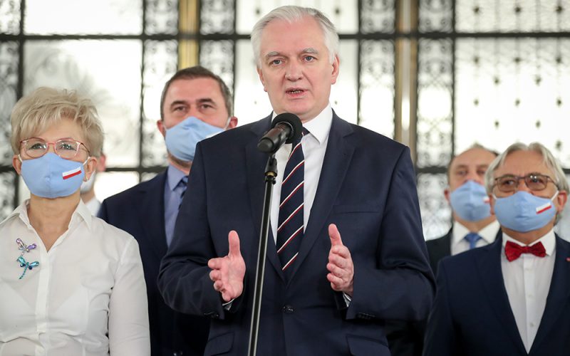 Gowin kontra Kaczyński: kruchy rozejm