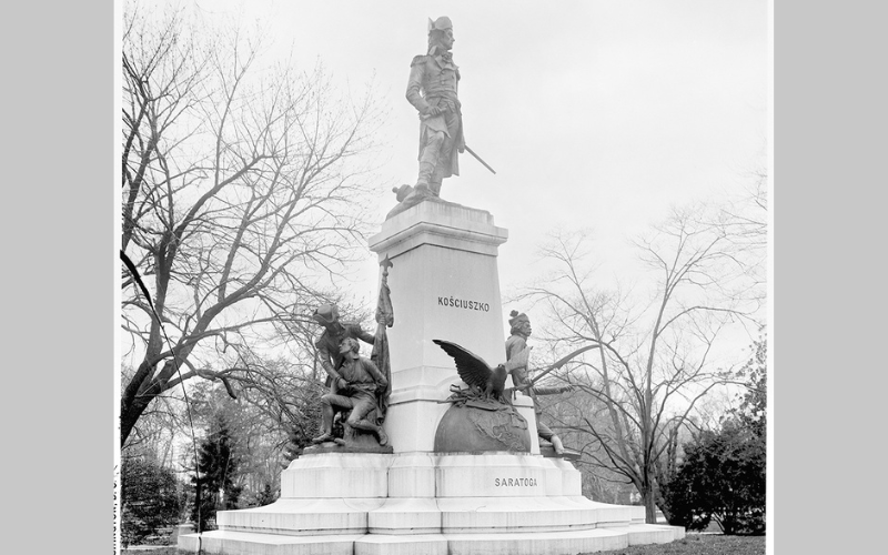 Burzliwe dzieje pomnika Kościuszki