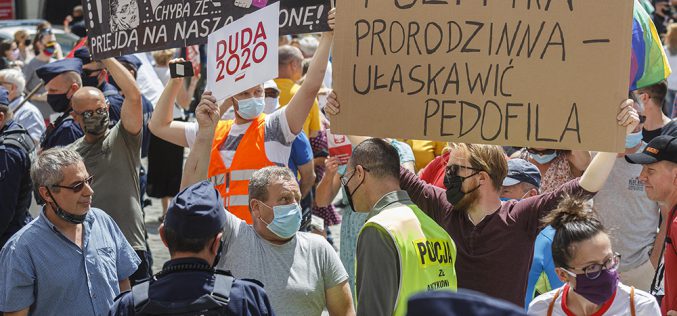 Polska murem podzielona