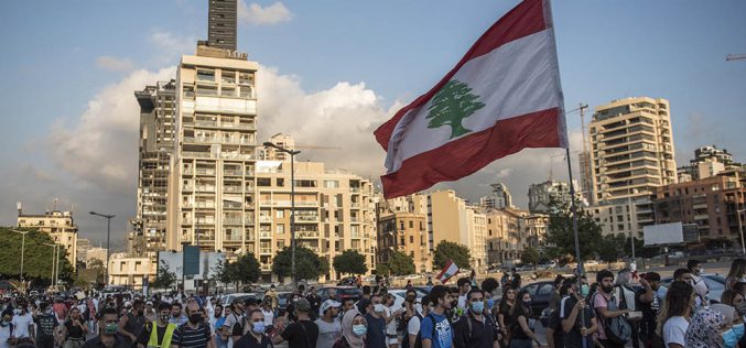 Pożar w Kraju Cedrów